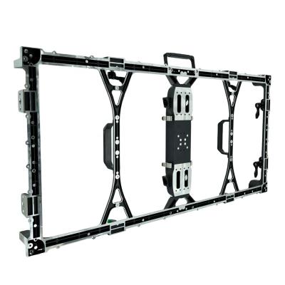 China Outdoor P4.81 outdoor video led display screen panel 1000*500 die casting empty waterproof cabinet for 250*250 modules for sale