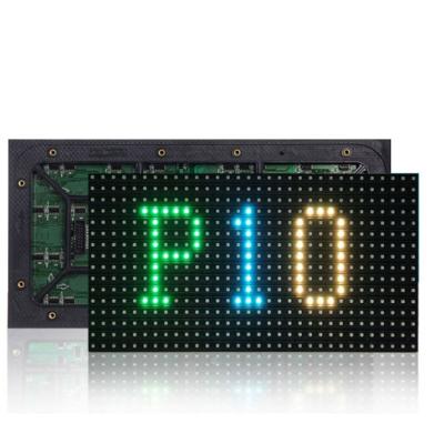 China Outdoor P10 screen led outdoor SMD led panel full color panel leds led  display for sale