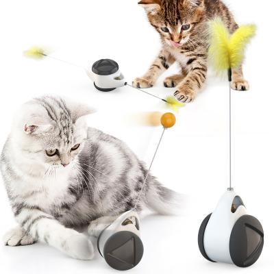 China New Viable Pet Supplies Amazon Hot Style No Electric Cat Toy Rocker Cat Toy Amuse Cat Supplies for sale