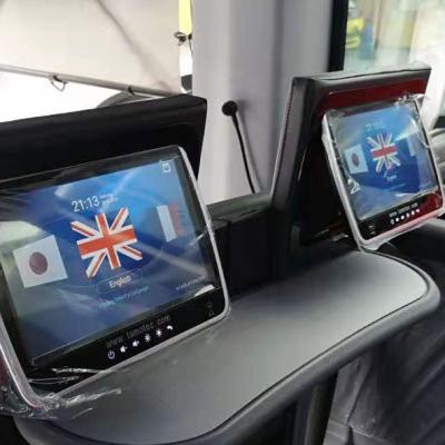 China Multi Languages ​​Interface Shenzhen Factory Android 6.0 10.1inch VOD WIFI Bus Seat Entertainment System for sale