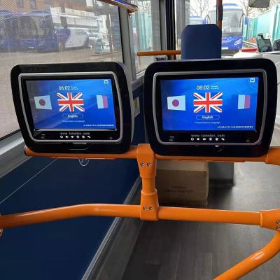 China GPS 10.1inch LCD Screen Bus Entertainment 10.1 Inch Smart Bus System for sale