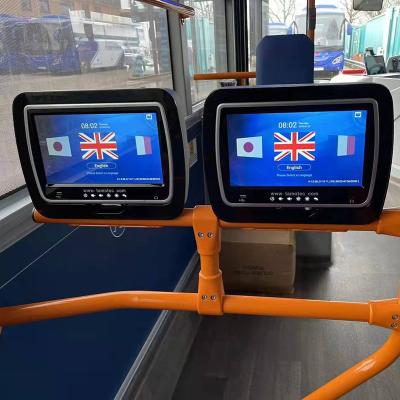 China GPS 10.1 Inch Tour Bus In-Vehicle Entertainment System for sale