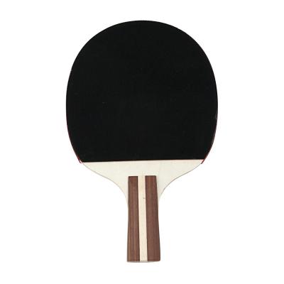 China Custom Professional Poplar OEM Penhold Handle Ping Pong Paddle Table Tennis Racket Set Wholesale Teenager Training Ping Pong Racket for sale