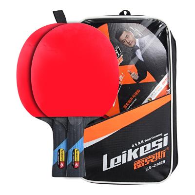 China Poplar Leikesi Factory Price High Quality Table Tennis Racket Set Professional Training Table Tennis Racket For Adult Teens for sale