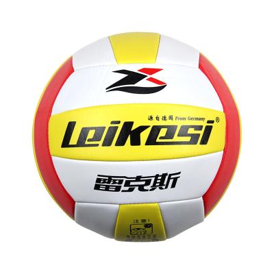 China Size 5 Beach Color Soft Indoor Outdoor Volleyballs Foam Volleyballs Official Training Game Volleyball Ball 5# for sale