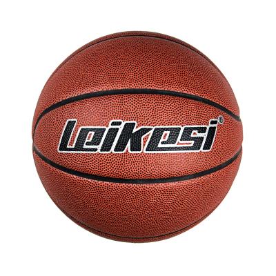 China Basketball TPU #7 Leather Brown TPU Leikesi Indoor and Outdoor Basketball 2022 Game Training Basketball Match for sale