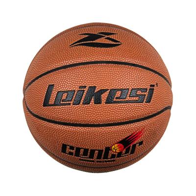 China Leikesi Official PU Basketball Size 7 Hygroscopic Nylon Material Outdoor Indoor Outdoor Practicing Ball for sale