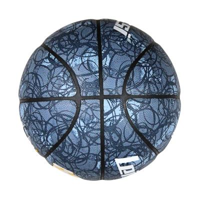 China 2022 Wholesale Customizable 7# Logo Ball Youth Street Training Basketball Color Size 7 Street Ball Official Basketball for sale