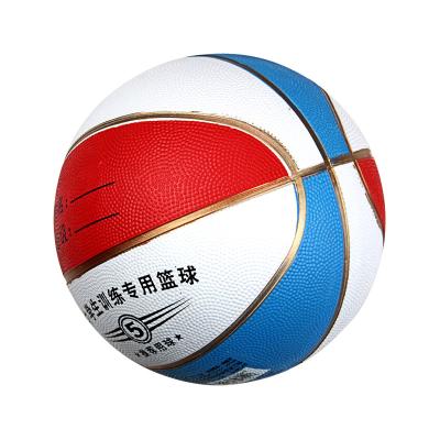 China Customizable Customized Size 5 Factory Kids Outdoor Rubber Kid Basketball #5 Outdoor Basketball for sale