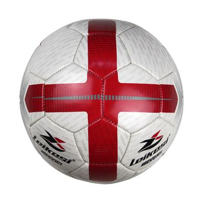 China LX-1114 Super Luminous PU Leather Machine Stitched Football And Soccer Ball Size 4 PU Soccer Ball for sale