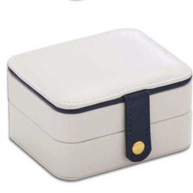 China High Quality Leather Box Wholesale Storage Jewelry Organizer Box for sale