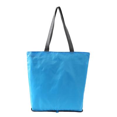 China Custom Logo Recycling Eco-Friendly Large Supermarket Casual Foldable Reusable Grocery Bag for sale