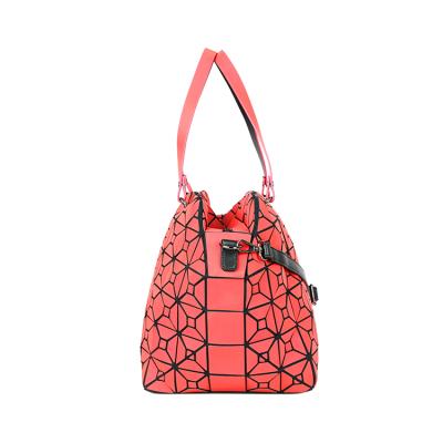 China Lady Made in China PU Top Handle Bags Luxury Design Bags Red Handbag Women for sale