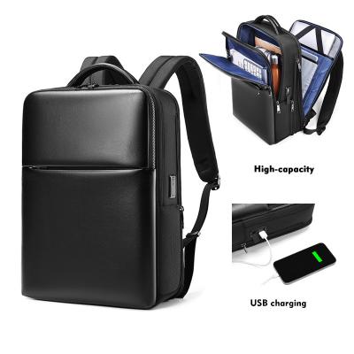 China Factory wholesale custom logo business usb charging 15.6 inch laptop bag men notebook backpack for sale