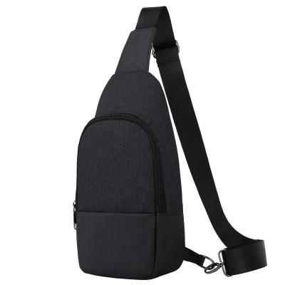 China Wholesale OEM custom logo men waterproof light Korean style crossbody trend mens chest bag sling bag for sale