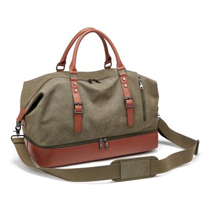 China Water Retardant Vintage Extra Large Canvas Duffle Bag OEM/ODM for sale