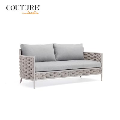 China Cooling Seam Outdoor and Indoor Sofa Furniture Combination Leisure Chair All Weather Garden Sofa Set Outdoor Furniture for sale