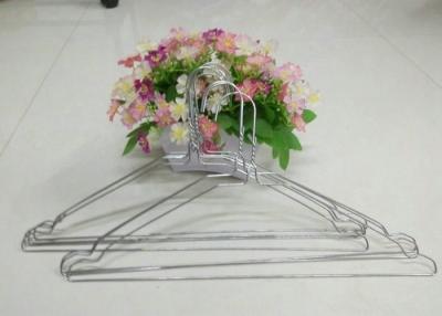 China Q195 Silver Galvanized Metal Wire Hanger for sale