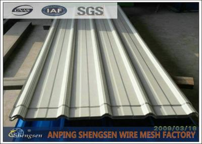 China Multiple Colors Corrugated Steel Panels PPGI Thickness 0.5mm Width 1.2mm for sale