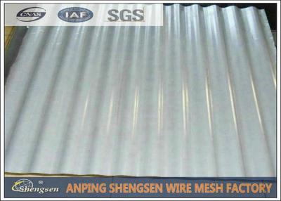 China Galvanized / Power Coated Steel Corrugated Sheets Cold Rolled High - strength for sale