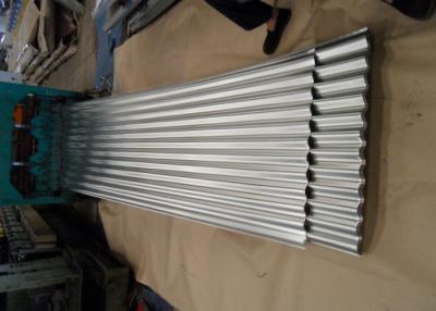 China Galvanized Corrugated Roofing Sheets , Corrugated Steel Roof Panel For Wall for sale