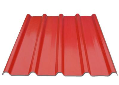 China PVDF Coated Corrugated Steel Sheets High Strength Fit Republic Factory for sale