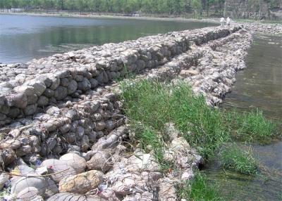 China Gabion Baskets / Gabion Retaining Wall Low - Carbon Iron Wire Material for sale