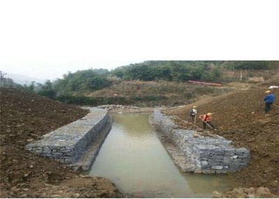 China Colchón de Gabion Reno de la orilla del río con la protección cabida jaulas del puente de Gabion del cubo de la roca en venta