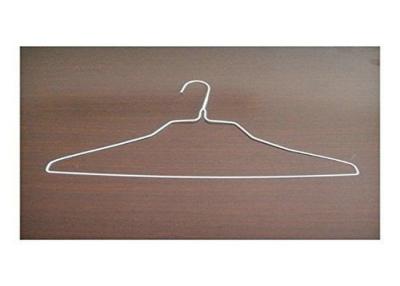 China Professional Powder Coated Wire Clothes Hangers White And Blue Colors for sale