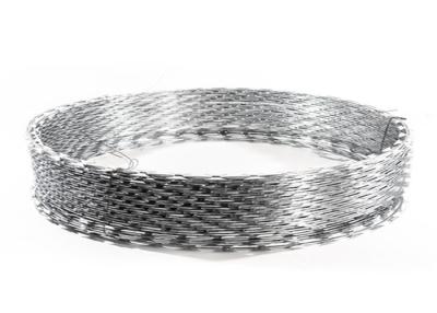 China CBT-60 Hot Dipped Galvanized Razor Barbed Wire / Coil With Diameter 30cm for sale