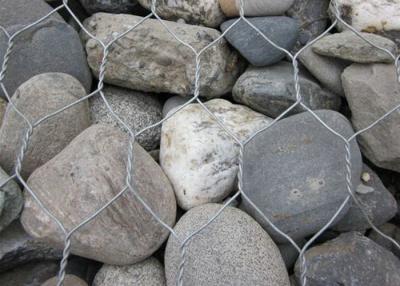 China Professional Retaining Wall Gabion Cages , Gabion Wire Baskets Green Colors for sale