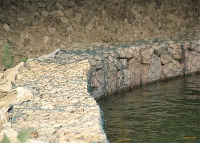 China Gegalvaniseerde Rots Gevulde Gabion-Kooien, Gabion-de Muurbouw van de Steenmand Te koop