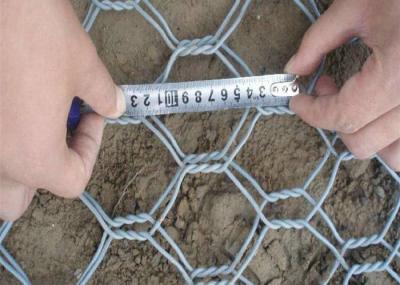 China Green Color Hexagonal Woven Mesh Gabion Boxes For Stones 2*1*1M Size for sale