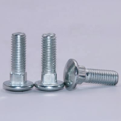 China High Quality Cheap Price Mushroom Head Square Neck Bolt Mining Square Trolley Bolt for sale