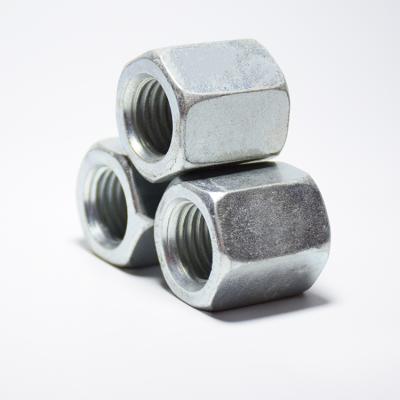 China Heavy Industry Factory Price Hex Thick Galvanized Hex Nuts DIN ANSI SAE Gigabyte Thread Fine Coarse Standard for sale