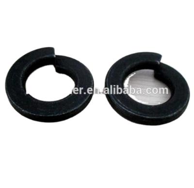 China BLACK SPLIT FINISH LOCK WASHER SPLIT FINISH BLACK LOCK WASHER spring washer DIN127 for sale