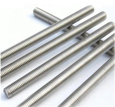 China 2 Meter Length Grade 4.8 DIN 976 Electro Galvanized Pulling Threaded Rod M4-M30 for sale