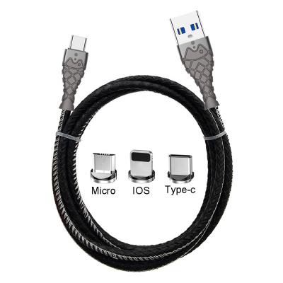 China New Product Fast Charging Speed ​​ZENBEL Zinc Alloy USB Data Cable Smart Charging Nylon Braided USB Charger Date Cable Support Most Mobile Phone for sale