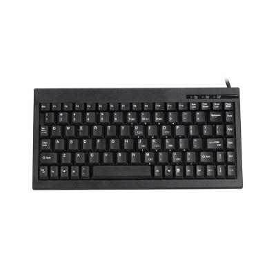 China Compact keyboard factory hot sale wired keyboards usb keyboard with prices for sale