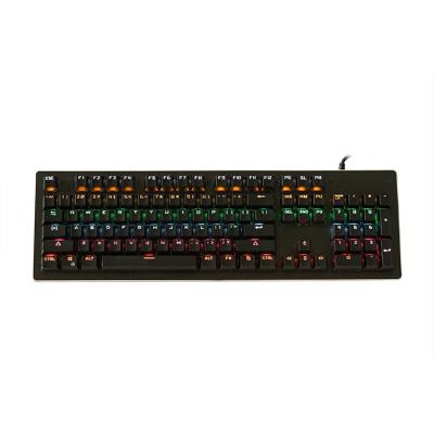 China Hot Selling Standard Keyboard Computer Keyboard Colored Keys Touch Keyboard USB 2.0 Mechanical Contract Colorful Good Quality Action, New 0.76kg for sale