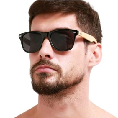 China 100% 400 UV Protection Sunglasses Bamboo Lens Women Wooden Men For Women Shade Square Fashionable Outdoor Sun Glasses for sale