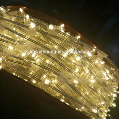 China String Type Warm White Waterproof IP67 LED Wire PVC Clip Fairy Tree Light String Light For Holiday Christmas Party Decoration for sale