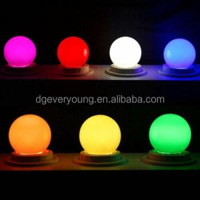 China 230v E27 LED Light Bulbs String Lamp Type Global G45 1W Colorful For Sash Festoon Party Lights For Indoor Outdoor for sale