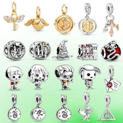 China FASHIONABLE 925 Silver Harry Potter Balloons Charm Of Plata Chain Bead Suitable For Original Ladies Pandoraer Bracelet DIY Jewelry for sale