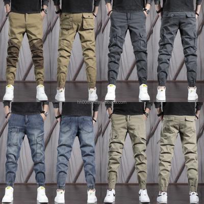 China Fashion Lightweight Multifunctional Men's Multifunctional Men's Work Cargo Casual Pants Anti-wrinkle Men's Trousers Pocket Pants for sale