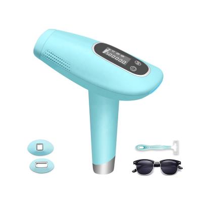 China New Design Hair Removal Home Use Skin Rejuvenation Beauty Equipment Ice Cooling Laser IPL Hair Removal Machine Handset for sale