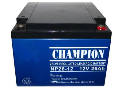 China China Champion Battery  12V26Ah NP26-12 Lead Acid AGM Battery VRLA Battery, SLA Battery for sale