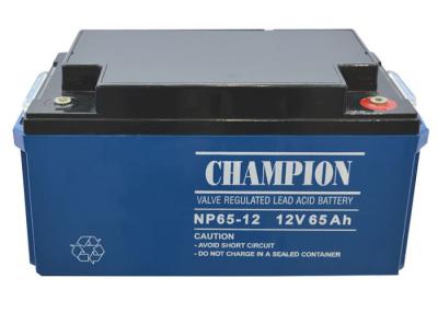 China China Champion Battery  12V65Ah NP65-12 Lead Acid AGM Battery VRLA Battery, SLA Battery for sale