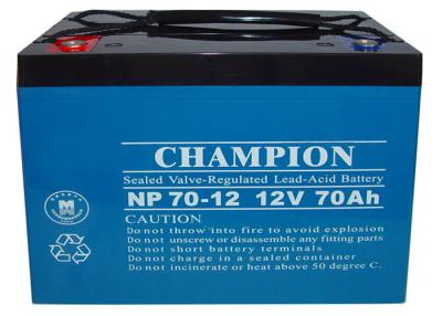 China China Champion Battery  12V70Ah NP70-12 Lead Acid AGM Battery VRLA Battery, SLA Battery for sale