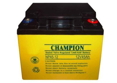 China China Champion Solar GEL Battery 12V45AH NP45-12-G Sealed Lead Acid Solar GEL Battery, Deep Cycle Solar GEL Battery for sale